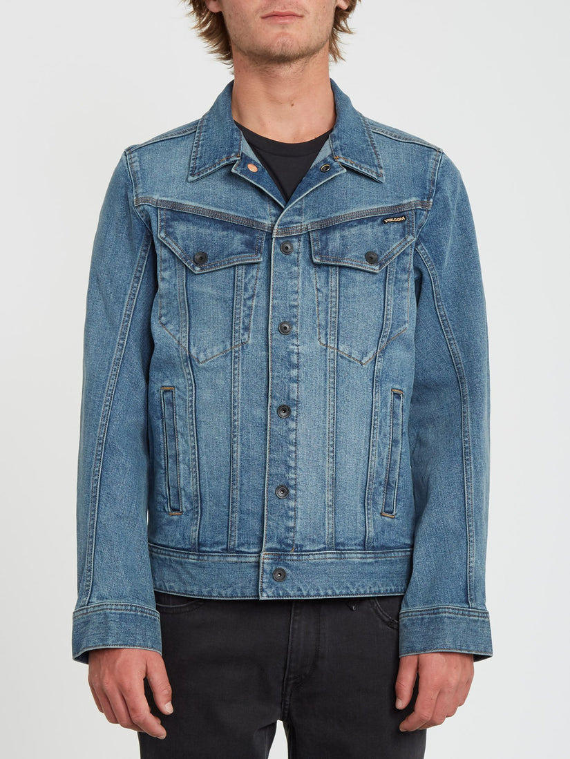 WEAVER DENIM JACKET (A2111900_DRB) [F]