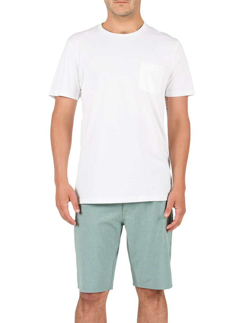 Surf N' Turf Frickin Static Hybrid Shorts - Sea Green