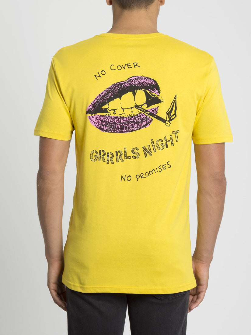 Ladies Night T-shirt - Sulphur (A3531961_SUL) [B]