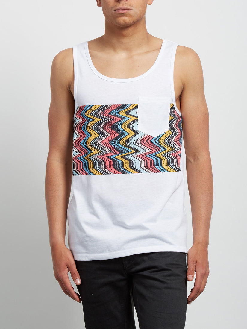 Lofi Heather Tank - White