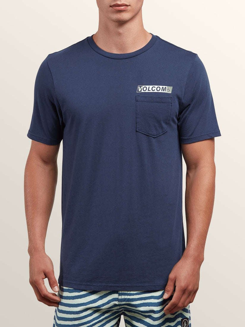 Rebel Radio Short Sleeve Tee - Navy