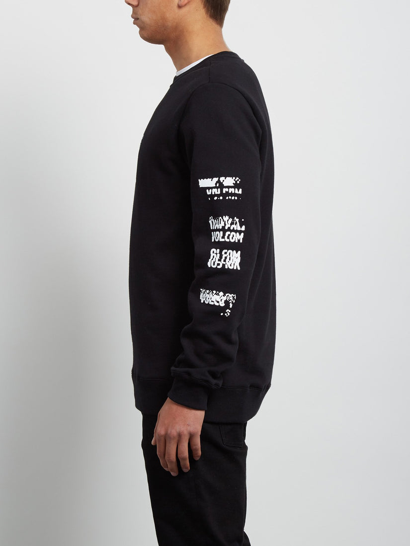 Supply Stone Crew Sweatshirt - Black
