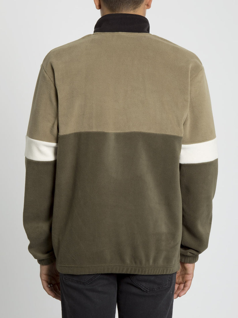Trekker Sherpa Sweater - Dark Olive (A4631906_DKO) [B]