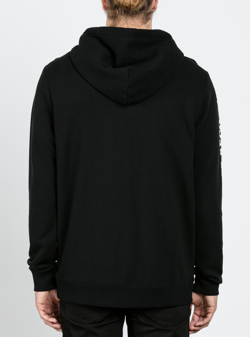 Burger X Volcom Zip Hoodie - Black