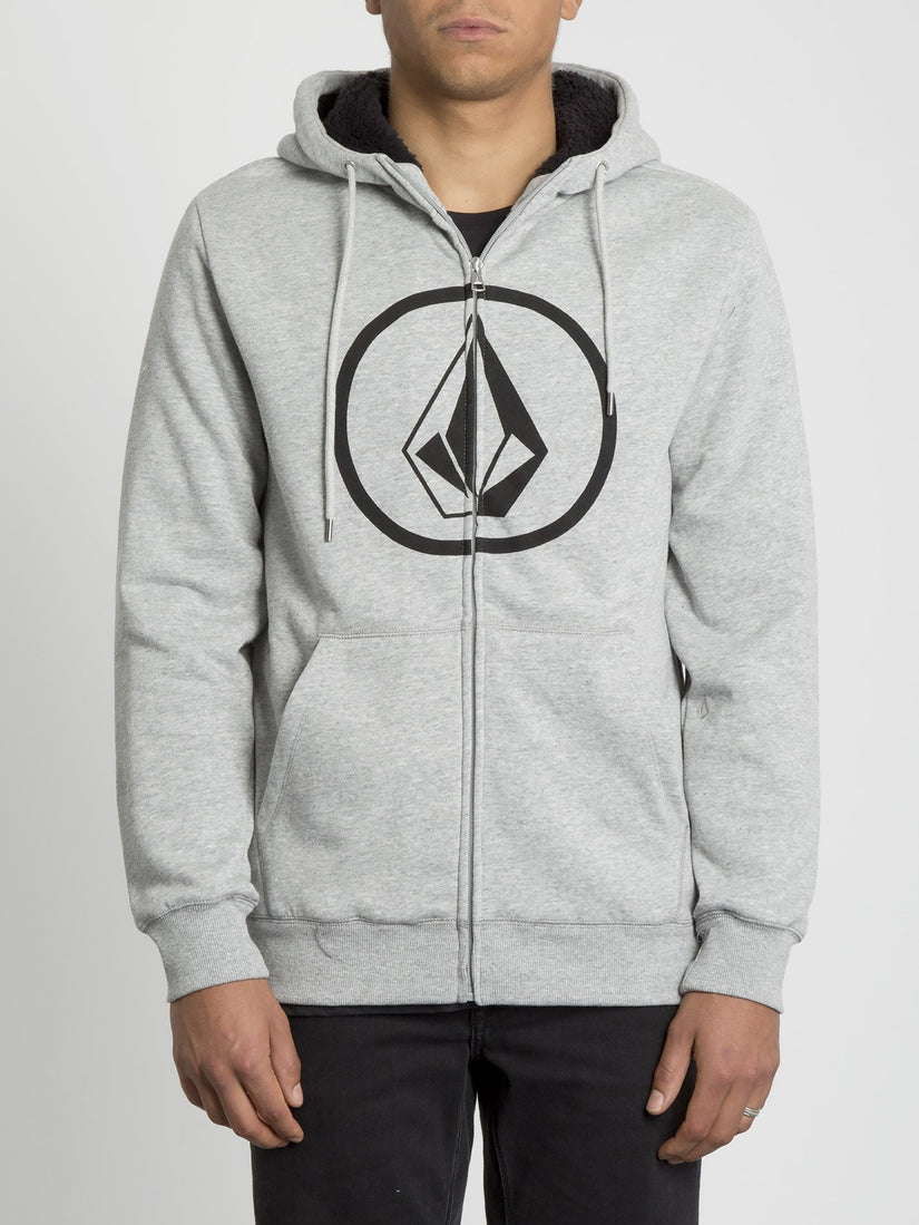 Stone Lined Zip Hoodie - Storm (A5831901_STM) [F]