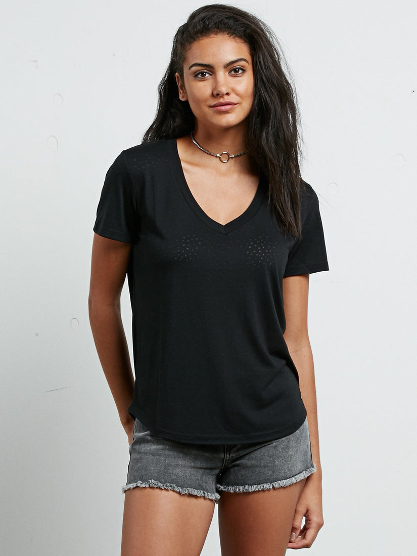 Mix A Lot V Neck - Black