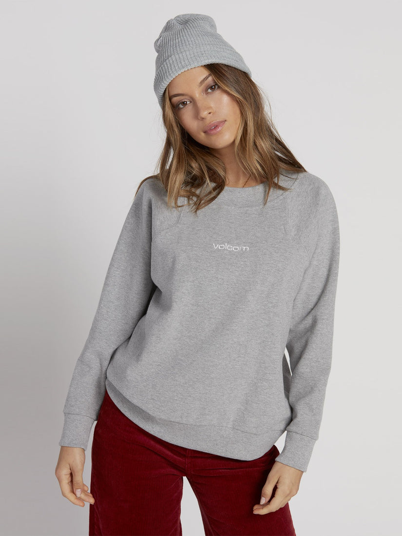 Eavy Sweater - Heather Grey (B0731952_HGR) [F]