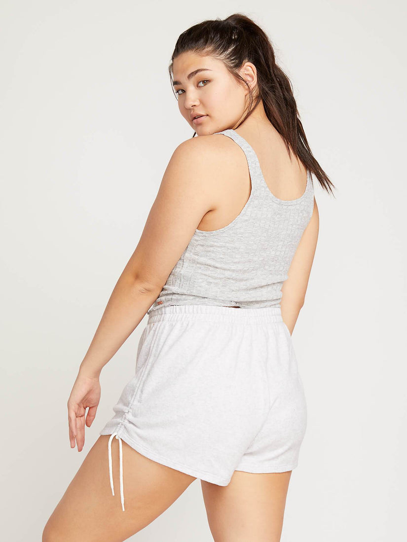 Lil Fleece Short  - Light Grey