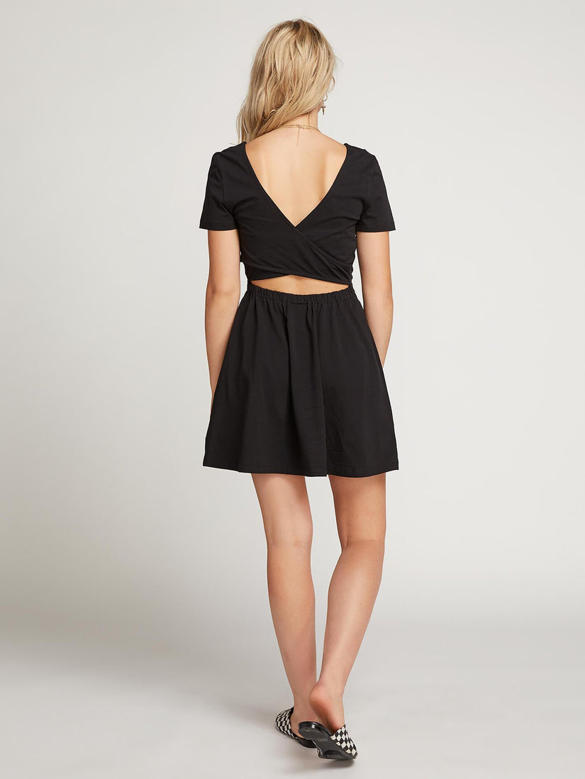 Animal Hour Dress  - Black