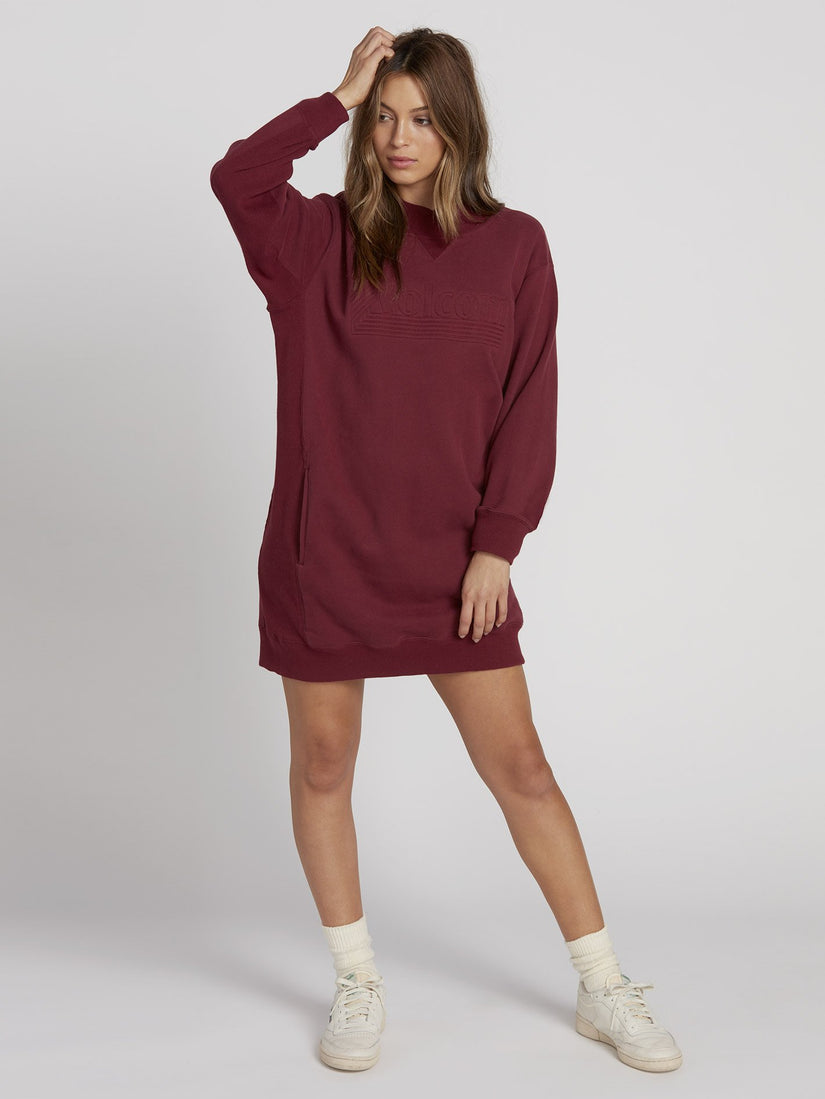 Yomcom Dress - Zinfandel (B1331950_ZIN) [2]