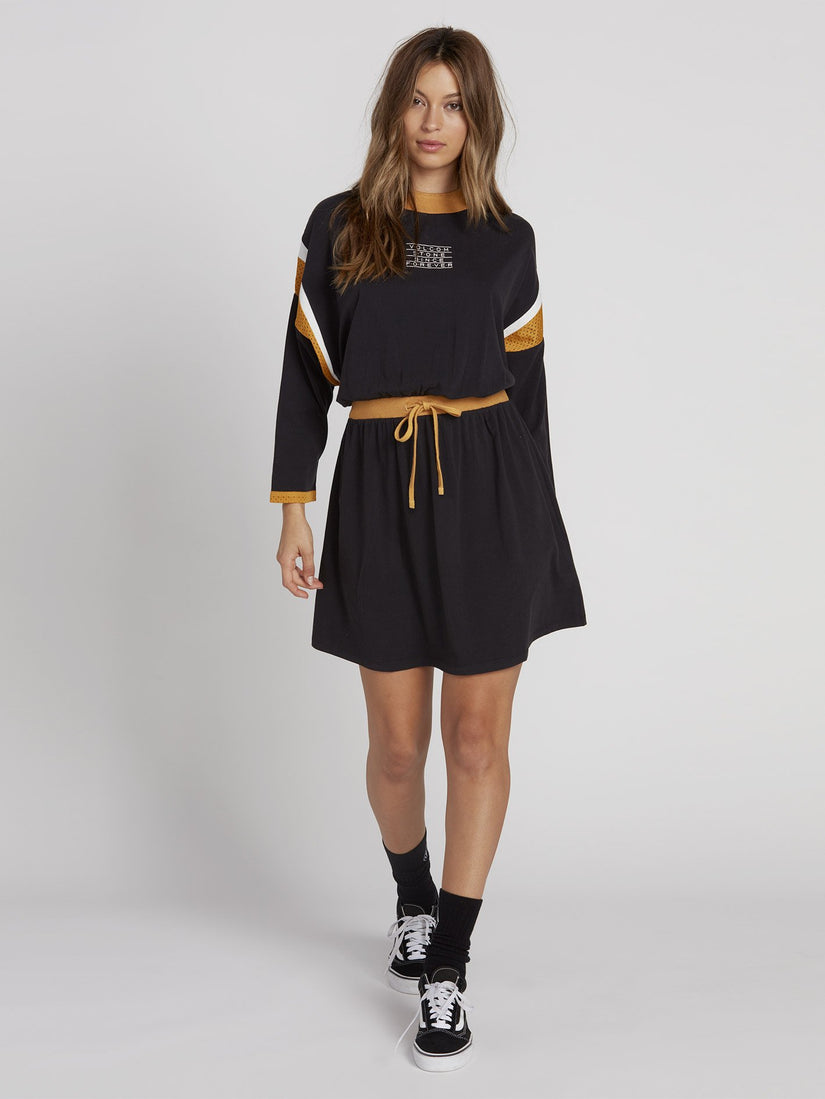 Rock The Blox Dress - Black (B1331953_BLK) [F]
