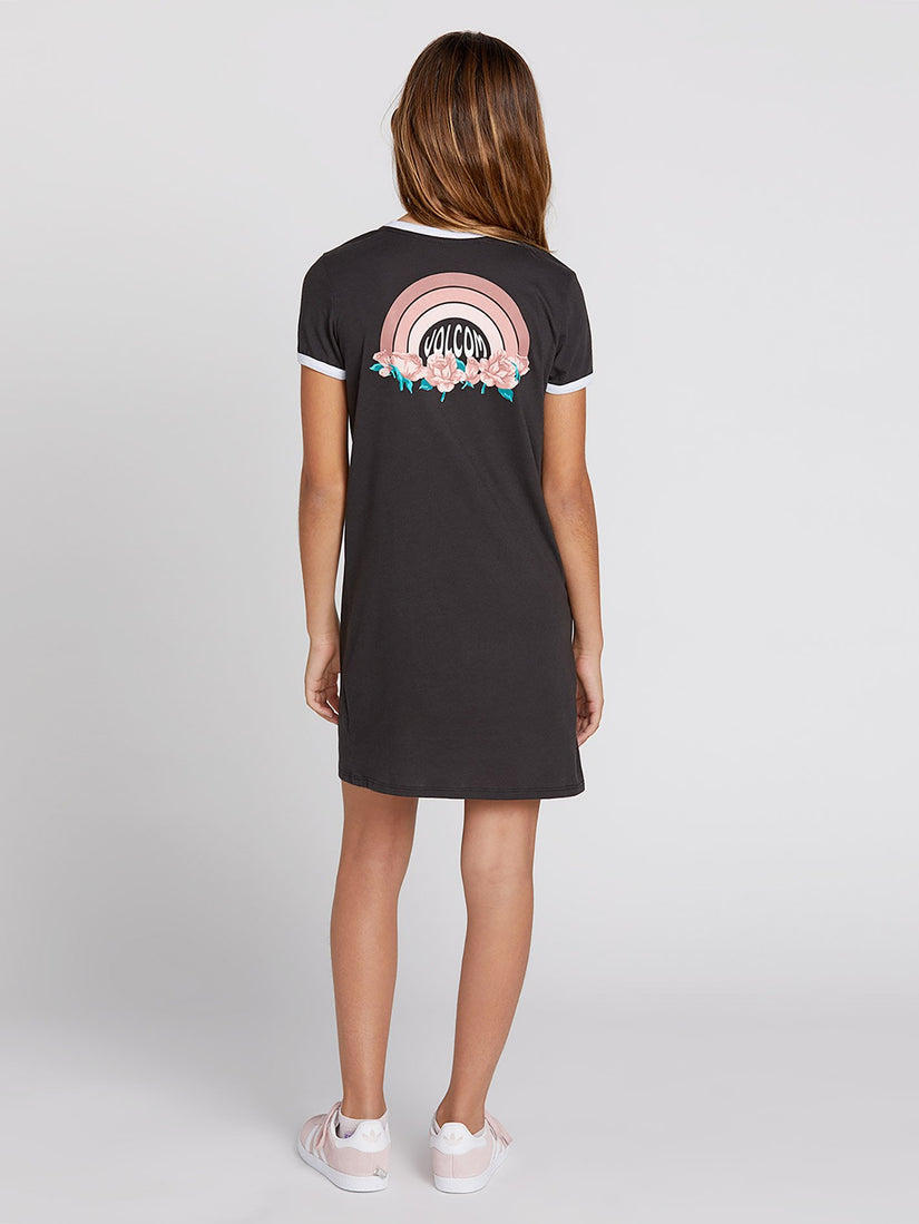 Trippy Drippy Dress - Black (B13319Y0_BLK) [B]