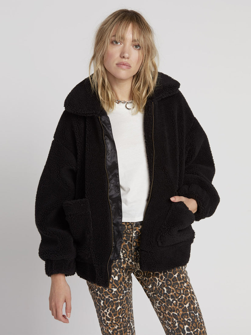 Sea Sherpant Jacket - Black (B1531904_BLK) [F]