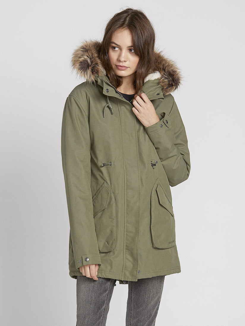 Less Is More 5K Parka - Army Green Combo (B1531951_ARC) [F]