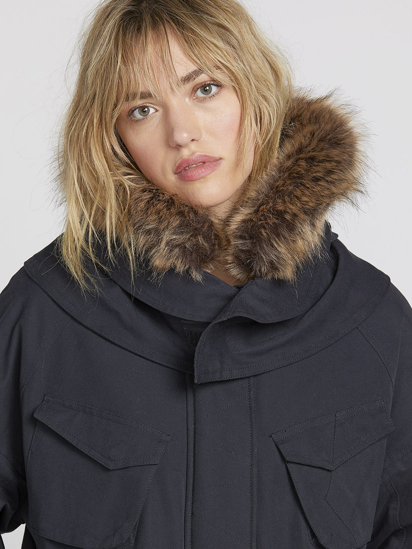 Parka Rainy Shiny 5K - Black (B1531959_BLK) [4]