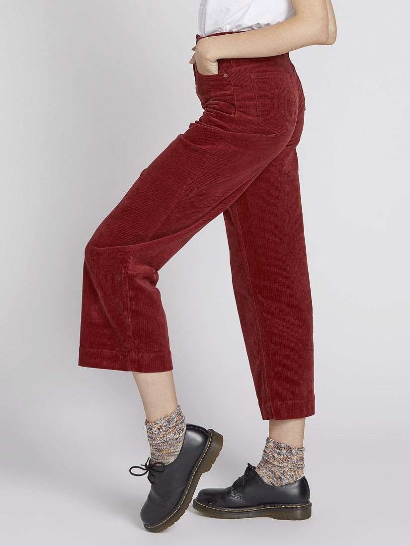 Oh My Cord Wide Leg - Auburn (B1931906_AUB) [2]