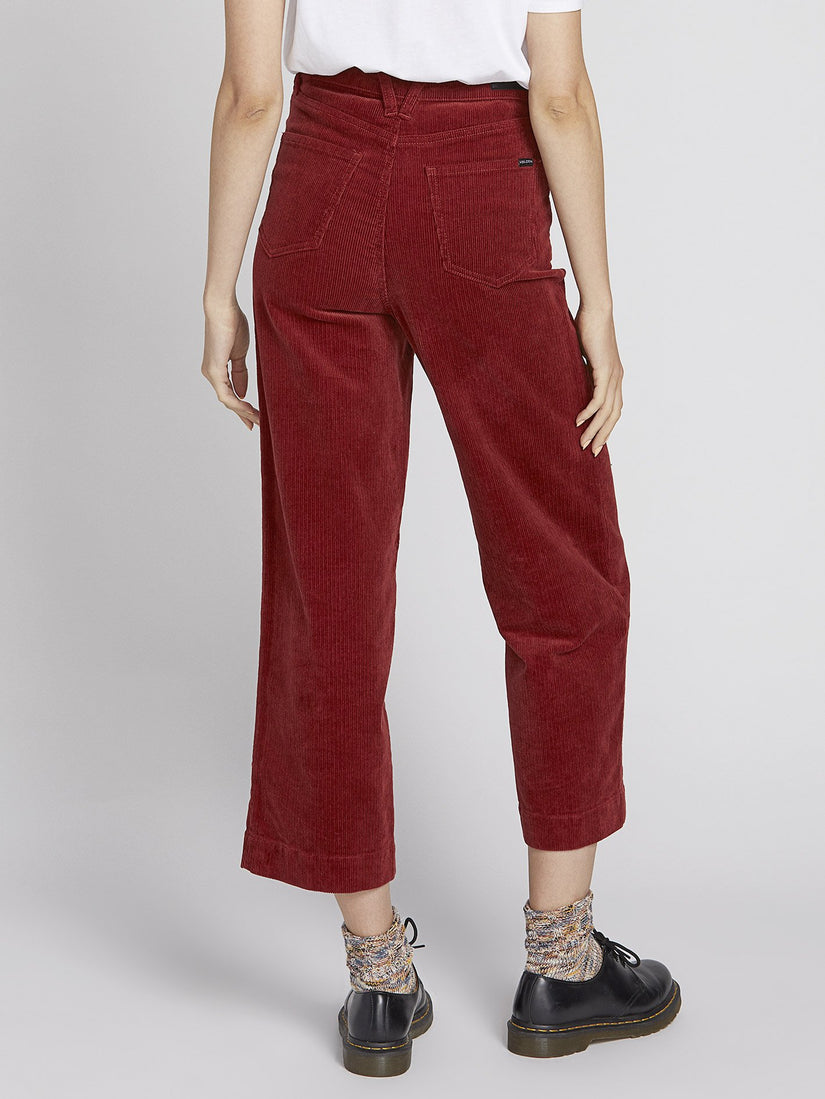 Oh My Cord Wide Leg - Auburn (B1931906_AUB) [B]
