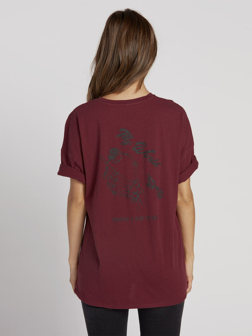 Stone Splif T-shirt - Zinfandel (B3531955_ZIN) [B]
