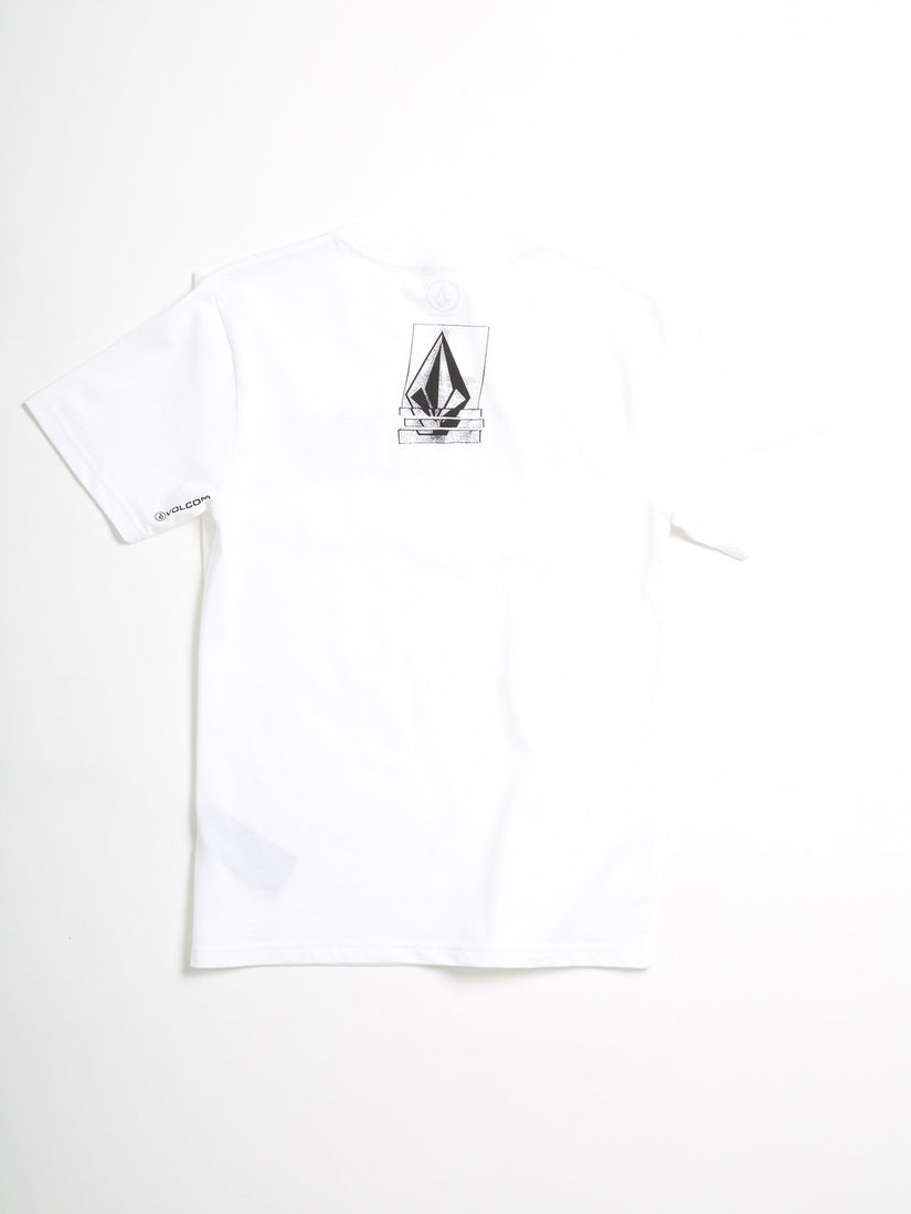 Chopped Edge T-shirt (Kids) - White