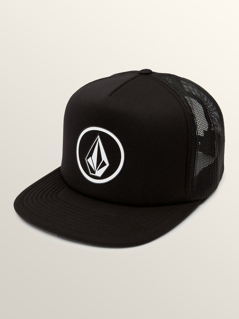Full Frontal Cheese Hat - Black