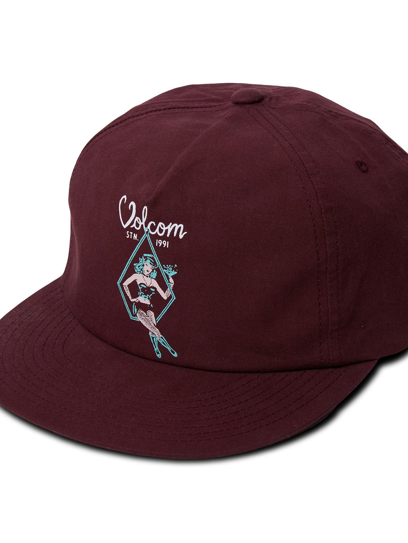 Swingers Saloon Cap - Raisin