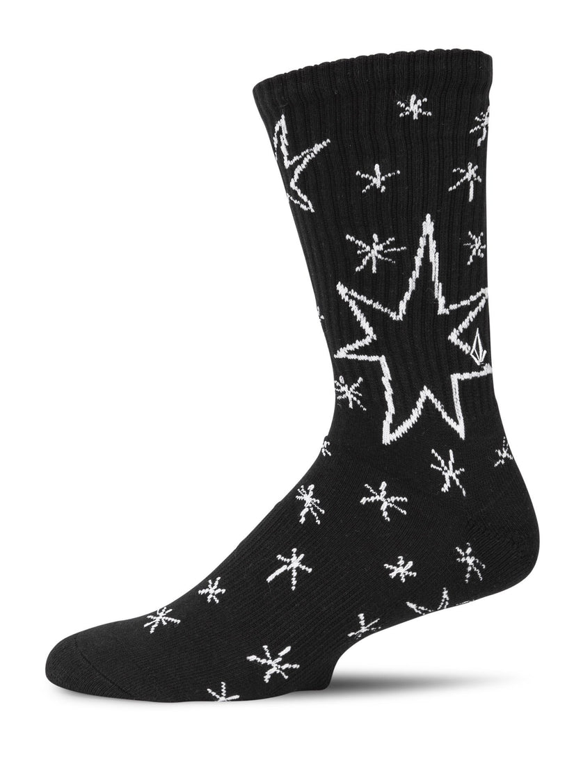 Constellations Sock - Black (D6312000_BLK) [1]