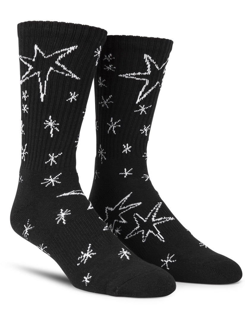 Constellations Sock - Black (D6312000_BLK) [F]