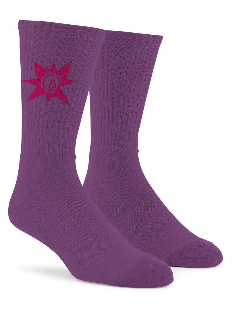 A.P.#2 Socks - Magenta (D6331950_MAG) [F]