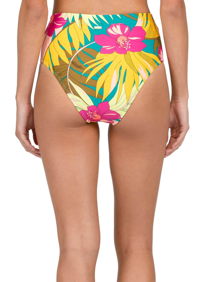 Hot Tropic Retro Bottoms - Teal