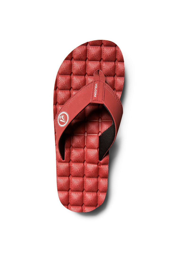 Recliner Sandals - Crimson